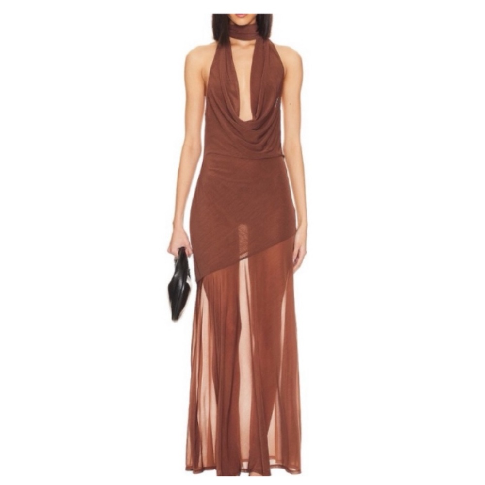LPA Draping Maxi Dress
